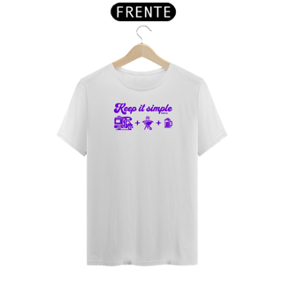 Nome do produto Camiseta Keep it simple