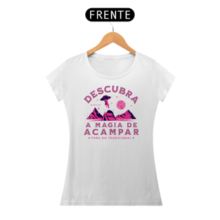 Nome do produto Baby look Descubra a Magia de Acampar