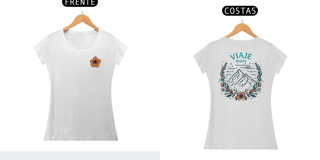 Nome do produto Baby look Viaje mais