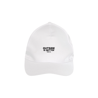 Nome do produto Boné Sarja (Dad Hat) Outside is Better
