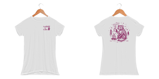 Nome do produto Baby look Dry UV Camping & Coffee (Onça)