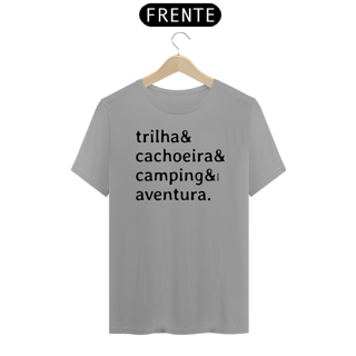 Nome do produto Camiseta Trilha & Cachoeira & Camping & Aventura 1