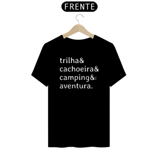 Nome do produto Camiseta Trilha & Cachoeira & Camping & Aventura 2