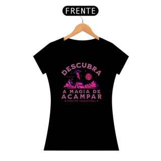 Nome do produto Baby look Descubra a Magia de Acampar