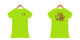 Nome do produto Baby look Dry UV Camping & Coffee (Onça)