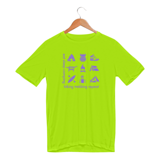 Nome do produto Dry UV Eat Sleep Camping Hiking Trekking Repeat
