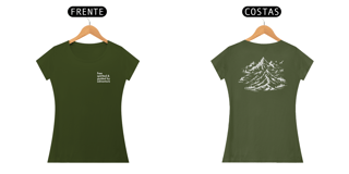 Nome do produto Baby look Free Spirited & Guided by Adventure