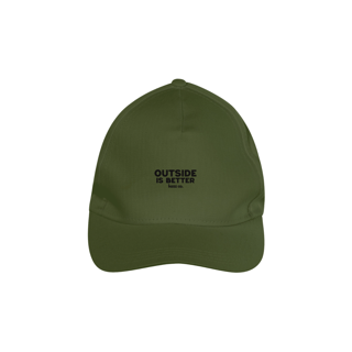 Nome do produto Boné Sarja (Dad Hat) Outside is Better