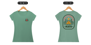 Nome do produto Baby look Estonada A vida é melhor no Mato