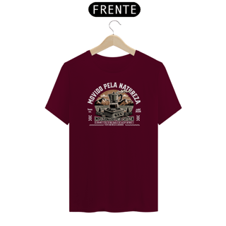 Nome do produto Camiseta Movido pela natureza. Impulsionado pelo cafezinho