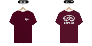 Nome do produto Camiseta Lets Go