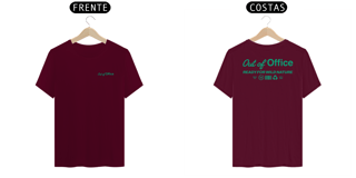 Nome do produto Camiseta Out of Office