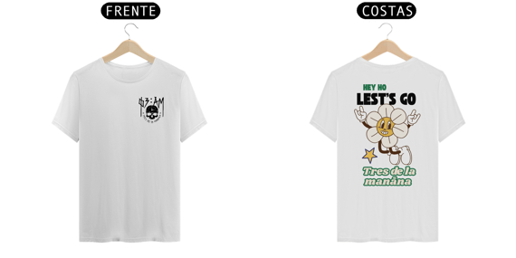 CAMISETA HEY HO LET´S GO