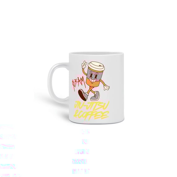 CANECA JIU JITSU E COFFEE
