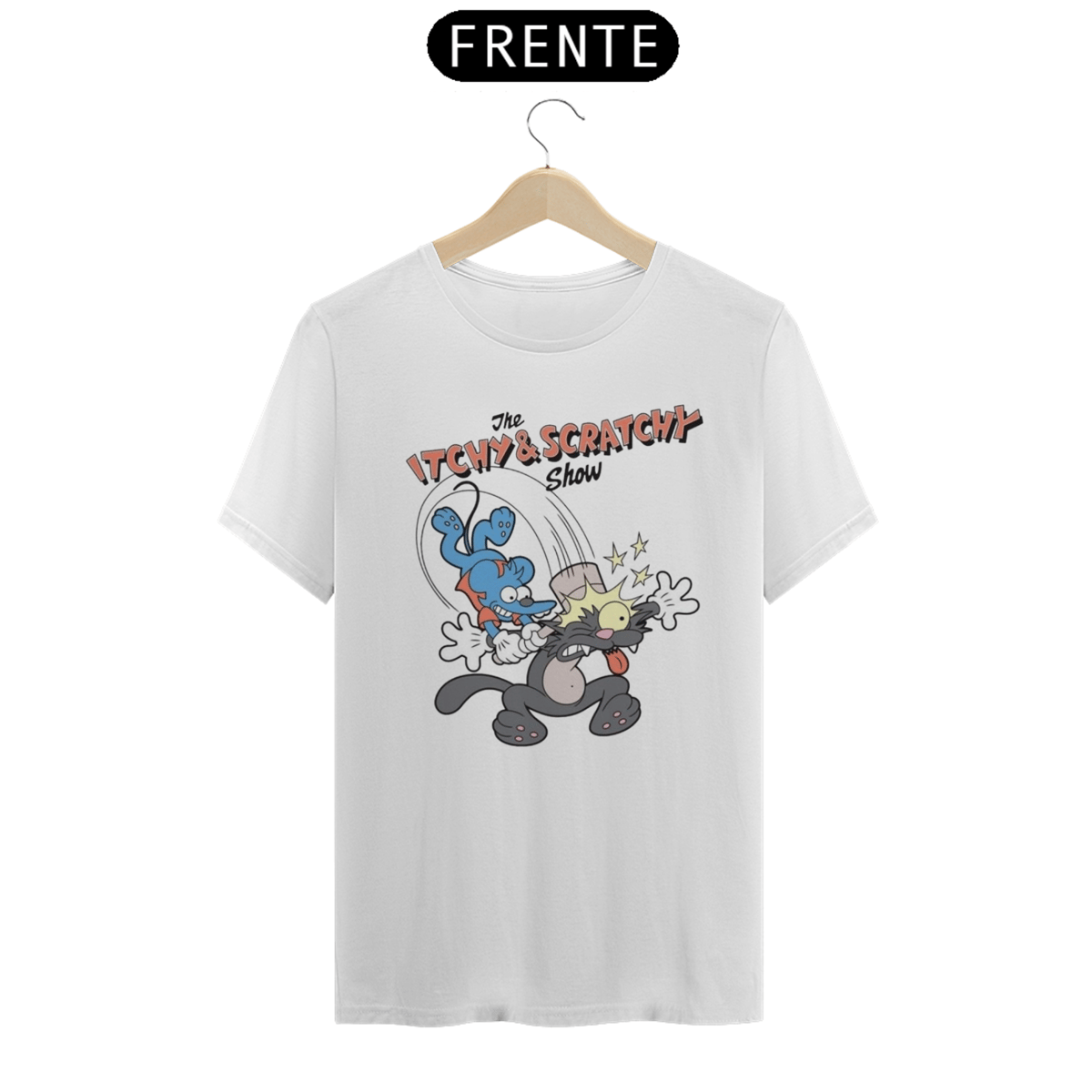 Nome do produto: Camiseta Itchy & Scratchy