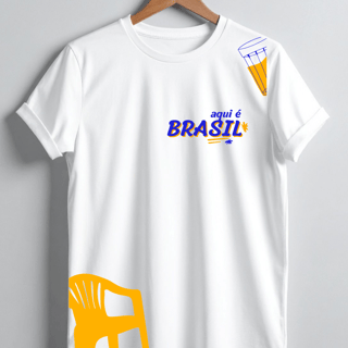 Nome do produtoT-SHIRT | AQUI É BRASIL