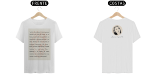 Nome do produto T-Shirt Clarice Lispector