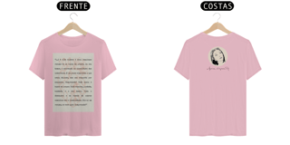 Nome do produto T-Shirt Clarice Lispector