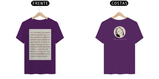 Nome do produto T-Shirt Clarice Lispector