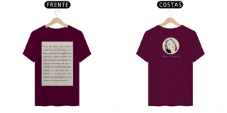 Nome do produto T-Shirt Clarice Lispector