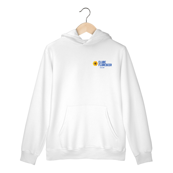 Moletom Canguru Florescer Logo Pequena