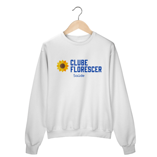 Moletom Blusão Florescer Logo Grande