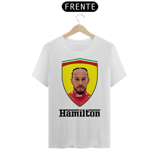Nome do produto Camiseta Hamilton Logo Ferrari 