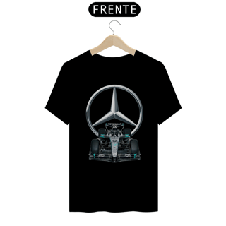 Nome do produto Camiseta Mercedes Logo e Carro