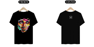 Nome do produto Camiseta Efêmera 3 Preta | Milenna Saraiva - Unisex