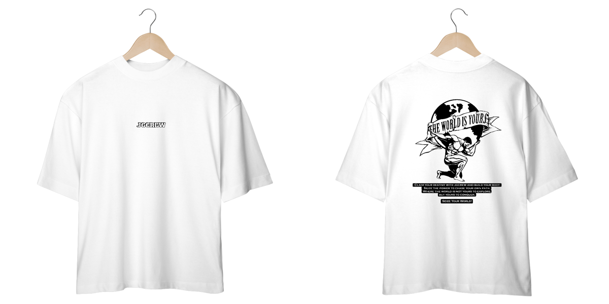 Nome do produto: JGCREW + SCARFACE OVERSIZED