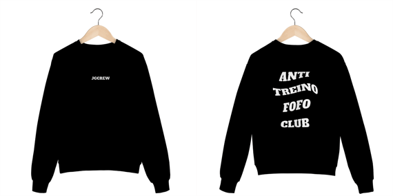 ATFC + JGCREW MOLETOM FECHADO