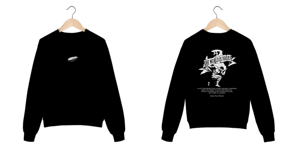 SCARFACE MOLETOM FECHADO