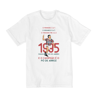 Camiseta Pó de Arroz Infantil (2 a 8 anos)