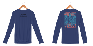 Nome do produtoCamisa Manga Longa UV Mundo Diferenciados Gangster Cowboy