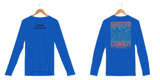 Nome do produtoCamisa Manga Longa UV Mundo Diferenciados Gangster Cowboy