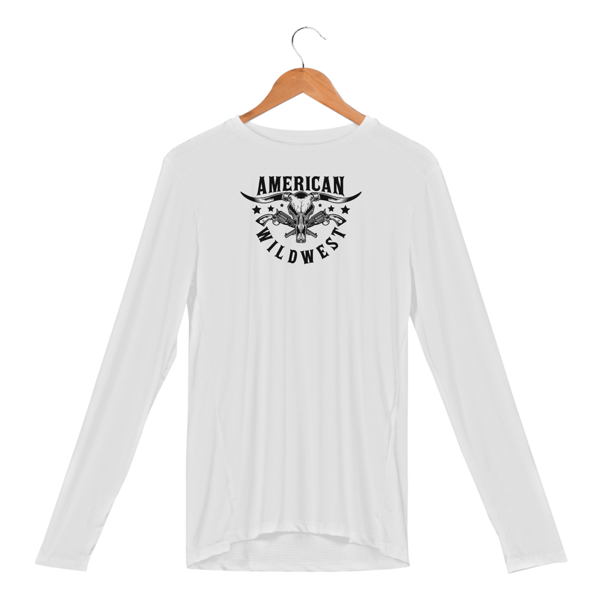 Nome do produto: Camisa Manga Longa UV Mundo Diferenciados American Wild West
