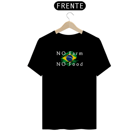 Camiseta Classic Mundo Diferenciados No Farm No Food