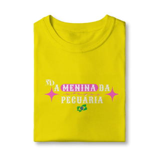 Nome do produtoCamiseta Infantil Quality MD A Menina da Pecuária