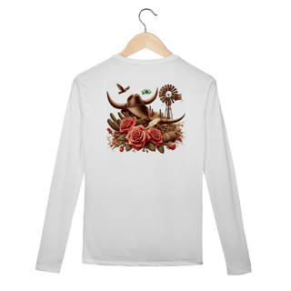 Nome do produtoCamisa Manga Longa UV MD Rosa Country