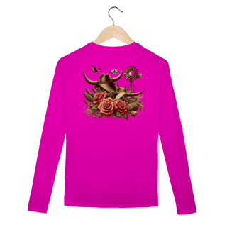 Nome do produtoCamisa Manga Longa UV MD Rosa Country