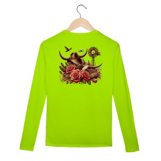 Nome do produtoCamisa Manga Longa UV MD Rosa Country