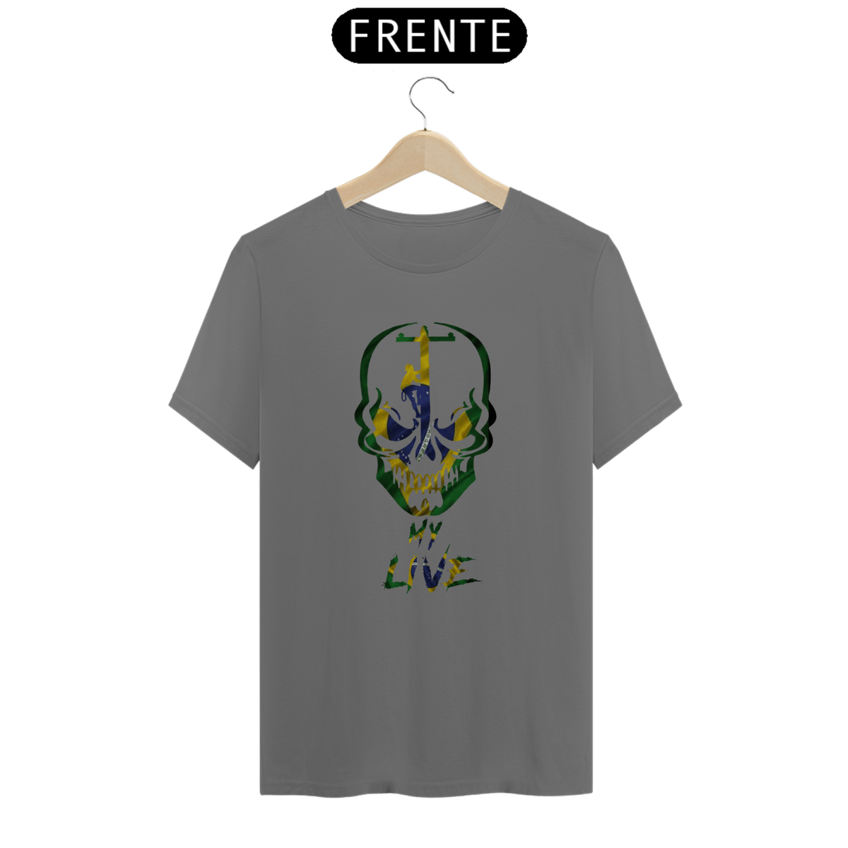 Nome do produto: Caveira Brasil – My Live