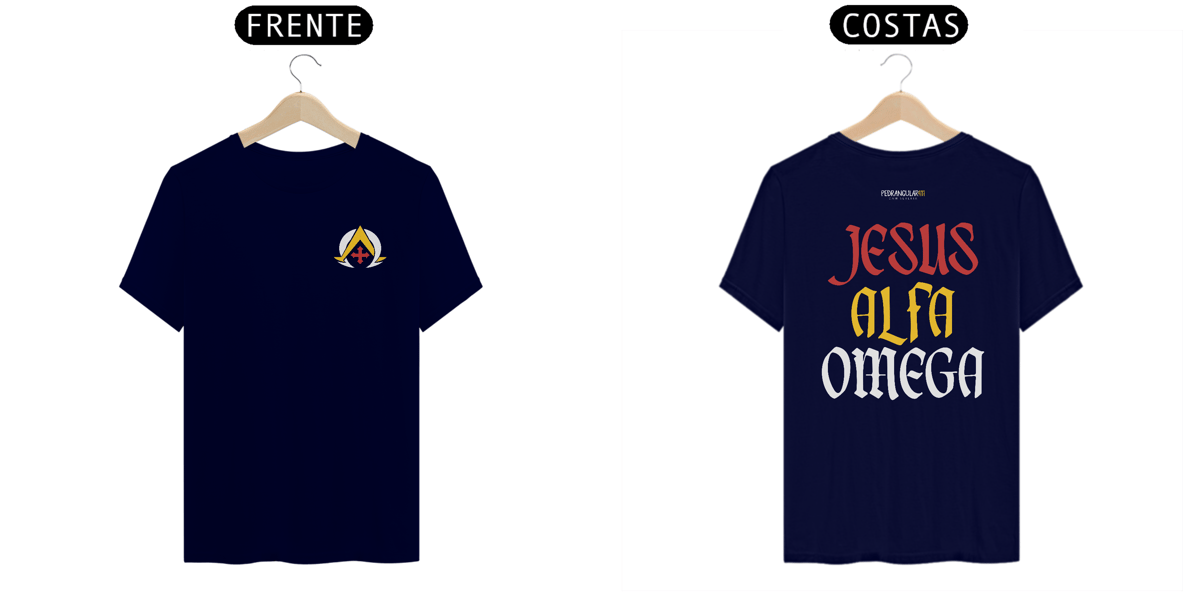 Nome do produto: Camisa Jesus Alfa e Omega