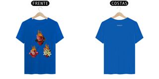 Nome do produto Camiseta Corações Santos