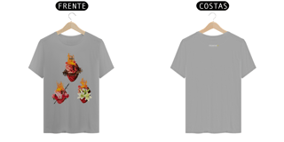 Nome do produto Camiseta Corações Santos
