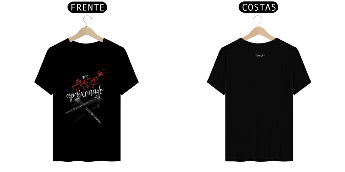 Nome do produto: Camiseta Quality Um Amor Apaixonado v2