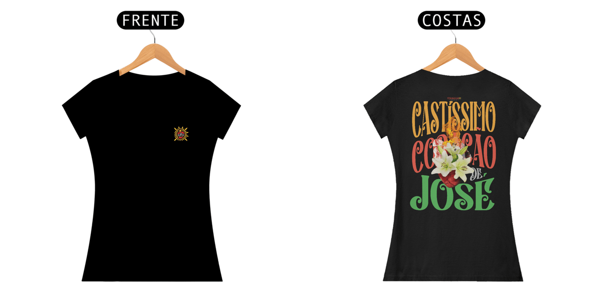 Nome do produto: Castíssimo Coração de José (Feminina)