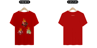 Nome do produto Camiseta Corações Santos