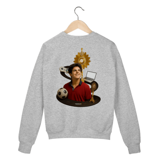 Nome do produto Carlo Acutis, o santo jovem (Moletom Prime)