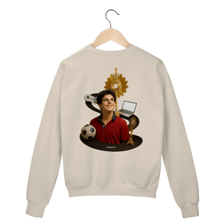 Nome do produto Carlo Acutis, o santo jovem (Moletom Prime)